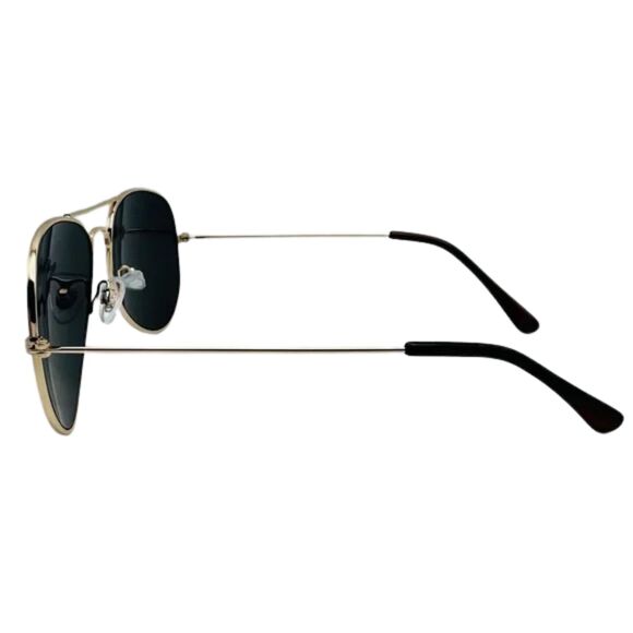 7016 | Gold/Silver Mirror Aviator Sunglasses - Picture 3 of 5